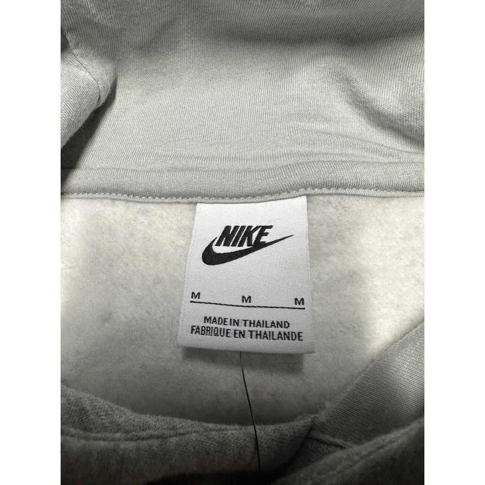 Nike Houston Oilers Hoodie Men's Size M Gray Rewind Club Fleece Tennessee Titans